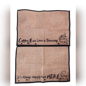 NWOT - Coffee Bar/Station Mats